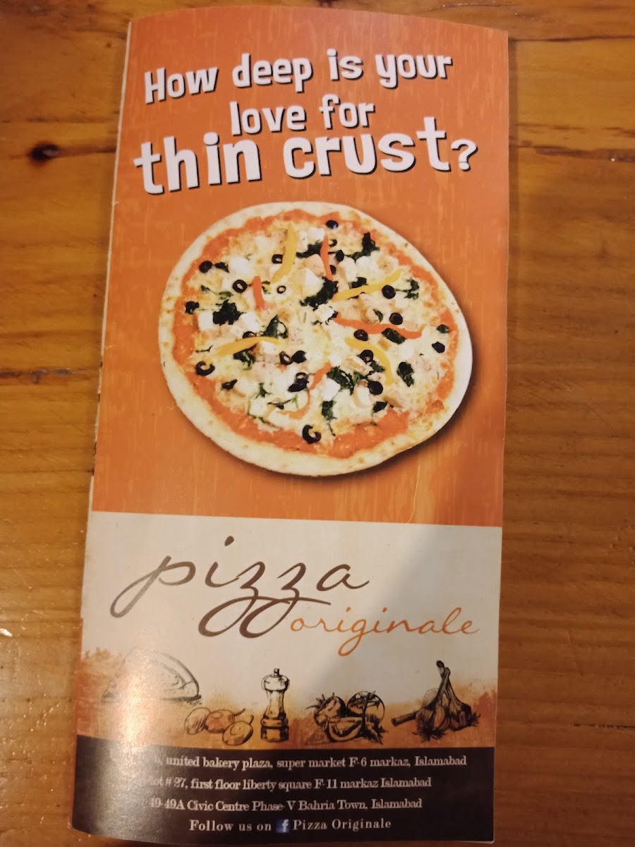 Menu Pizza Originale-1